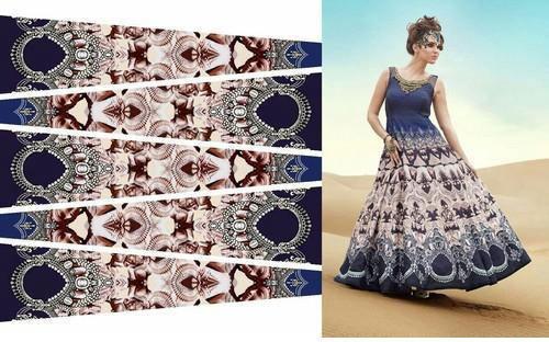 Printed Georgette Fabric