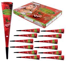 Instant Apple Red Henna Cone, Feature : Skin friendly, Easy to apply