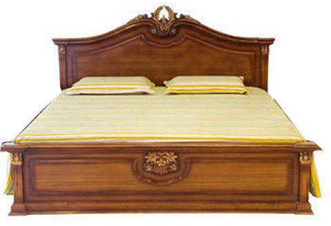 Wooden Double Bed, Size : 4'x 6.5'