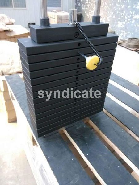 Syndicate Mild Steel Weight Stack, Width : 600 - 1500 Mm