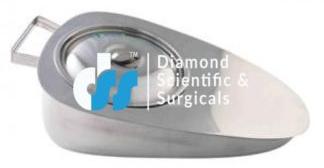 Metal Male Bedpan, for Clinical, Hospital, Feature : Smooth surface, Easy to clean