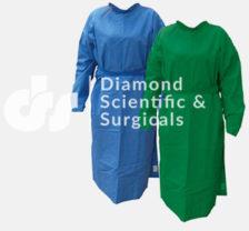 Diamond dss Operation Theatre Gown, for Clinical, Hospital, Color : Green, Blue
