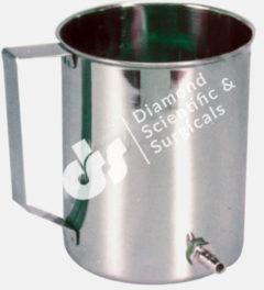 Stainless Steel Irrigator Jug, for Clinical, Hospital