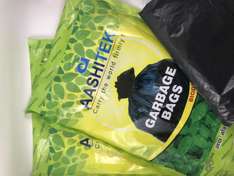 AASHITEX HM Garbage Bags, Plastic Type : biodegradable