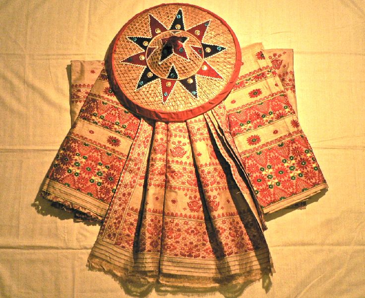 Assam silk fabric