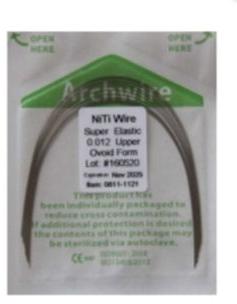 Thermally Active Niti Orthodontic Rectangular Arch Wire