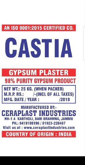 Gypsum Plaster