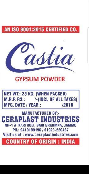 Gypsum Powder, Feature : Highly Efficient