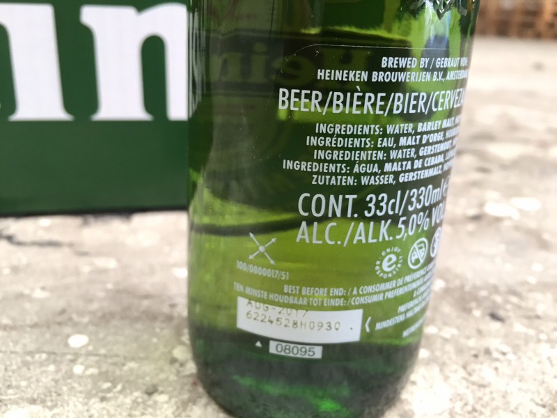 Heineken Beer Bottle 330ml