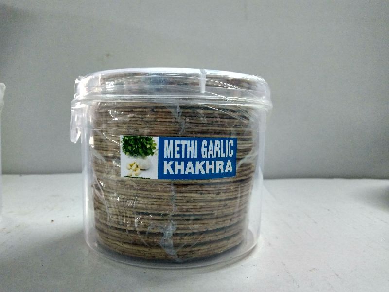 Tiny Special Methi Garlic Khakhra, Taste : Delicious