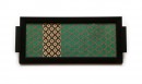 Glistening Green Slim Tray, Size : 14.1' X 6' X 1'