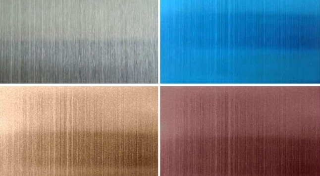 Stainless steel color sheet, Grade : 201
