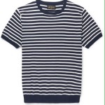 Knitted T-shirts, Pattern : Plain, Stripe, Checks, Printed, Diamond Checks, Zig-Zag, Self