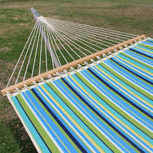 Single Layer Fabric Hammocks, Color : Multicolor