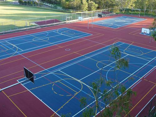 Outdoor Basketball Court Surfaces
