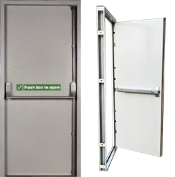 Single Fire Escape Doors Manufacturer In United Arab Emirates By