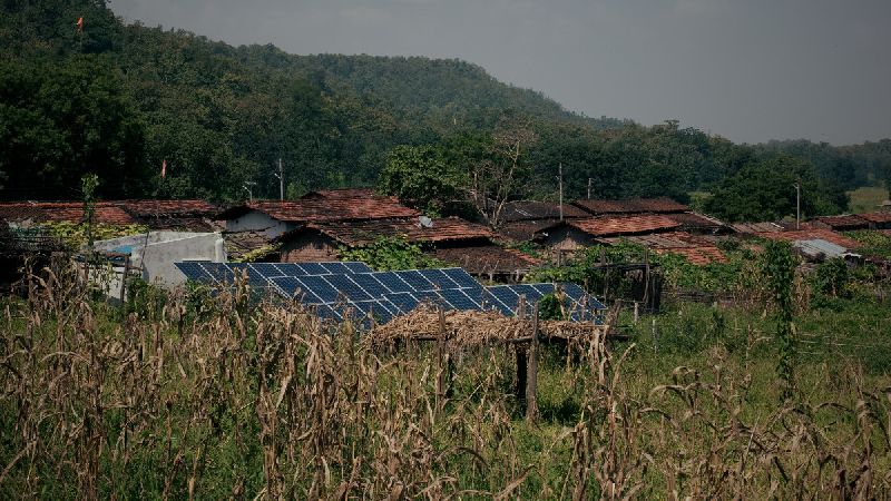 Village Mini Solar Grid System