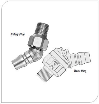 Steel (nickel-plated) ROTARY PLUG