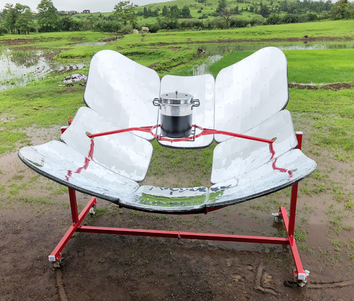 Solar Cooker, Certification : ISO 9001:2015