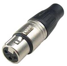 XLR connector plugs and sockets