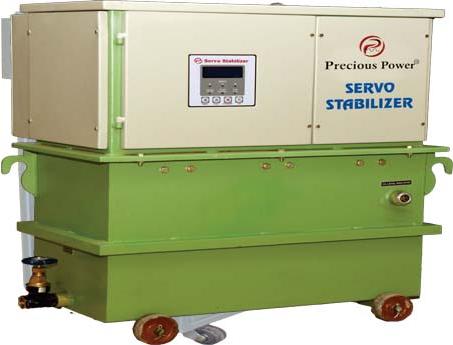 Servo Controlled Voltage Stabilizer 3 Phase Oil Cooled