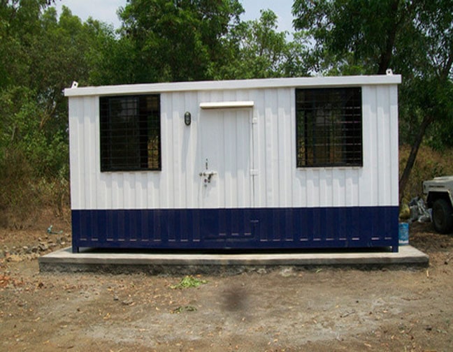 Steel / FRP portable toilets cabin