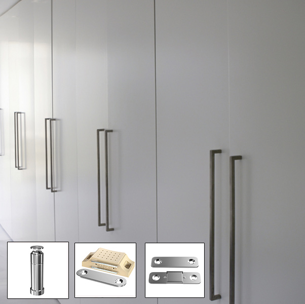 magnetic latches for closets