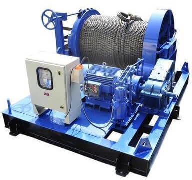 Winch Machine, for Commercial, Color : Light Blue