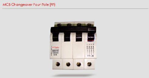MCB Changeover Four Pole CIRCUIT BREAKER