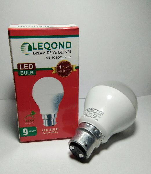 LEQOND Aluminum led bulb, Shape : Round