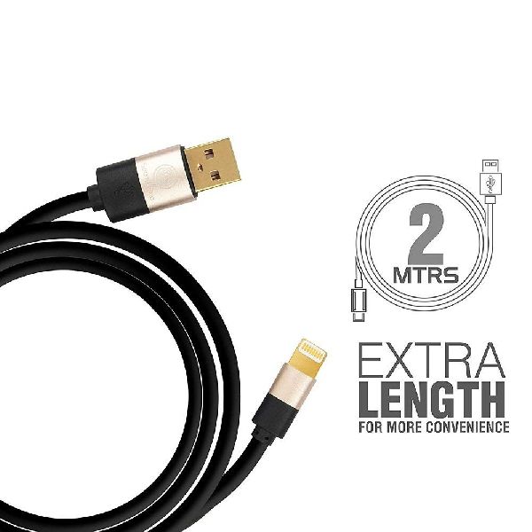 Sound One Silicone Lightning Cable 2 Meter 2AMP SO-SLC-850