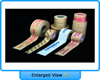 Printed paper gum tape