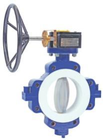 Lined  Butterfly Valve