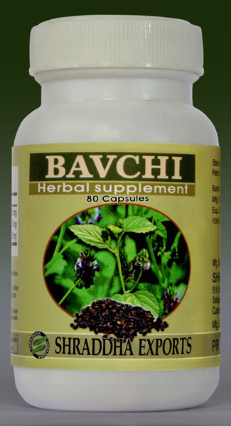 BAVACHI CAPSULES (Psoralia corylifolia seeds powder capsules)