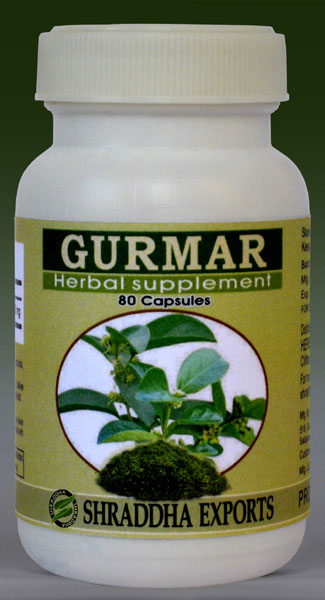 GURMAR CAPSULES (Gymnema sylvestre leaves powder capsules)