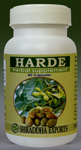 HARDE CAPSULES (Terminalia chebula fruits powder capsules)
