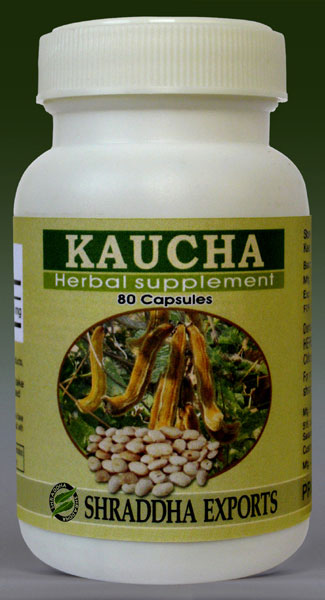 KAUCHA CAPSULES (Mucuna pruriens seeds powder capsules)
