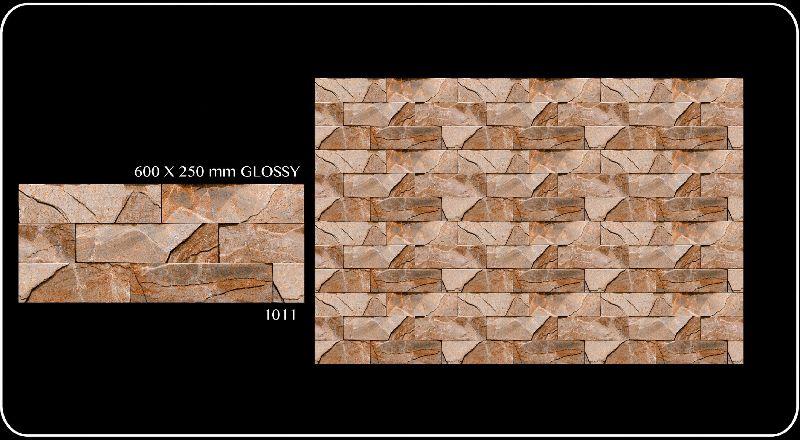 Latest dising wall tiles 1011, for Bathroom, Elevation, Exterior, Interior, Kitchen, Size : 1x1ft