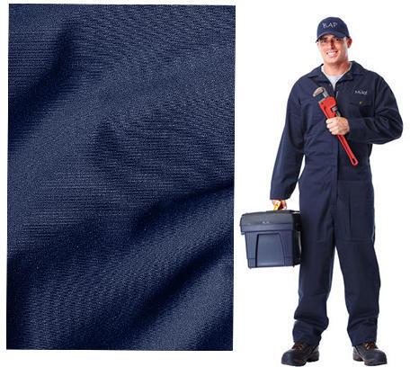 Plain Dyed Plumber Uniform Fabric, Technics : Woven
