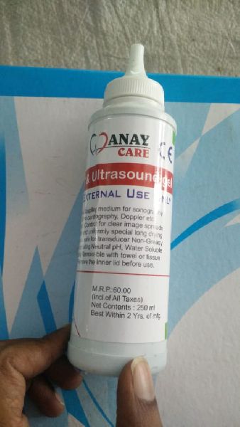 Ultrasound Gel, Color : Transparent