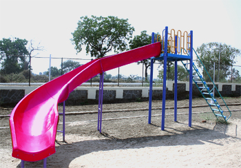 Playground channel slide