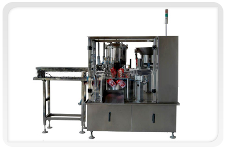 100% SUS304 stainless steel Spout Packing Machine, for Beverage