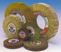 ABRASIVE FLAP WHEELS AND SPINDLE MOP WHEELS