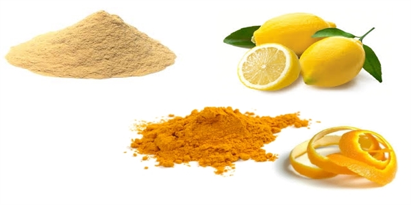 lemon peel powder