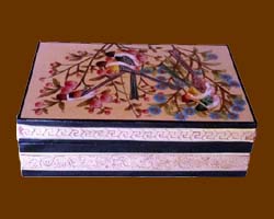 WOODEN BOXES HAND PAINTED