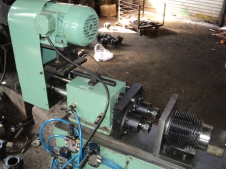 Twin Spindle Self Feed Drill Unit