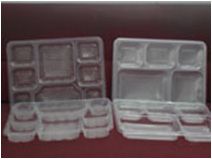 Disposable Plastic Containers MILS TRAY