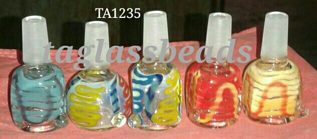 Colouful Soft Glass chillums