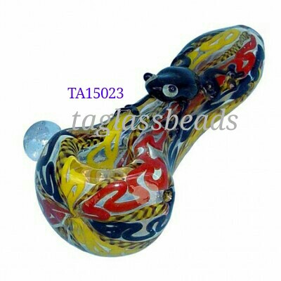 Frog Design inside out glass Pipe