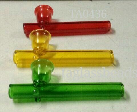 Small Glass Steem Rollers Pipe